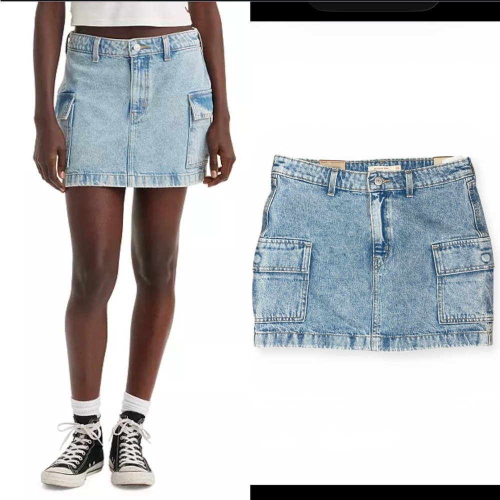 Levi’s Women's Cotton '94 Cargo Mini Skirt